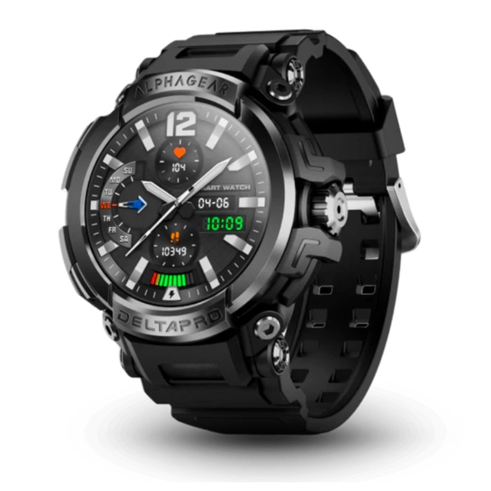 DELTA PRO SMART WATCH-Delta Black Digital Watch